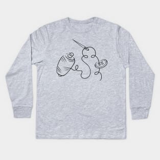 Sewing Kids Long Sleeve T-Shirt